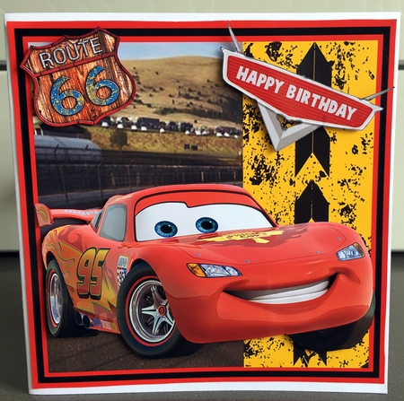 Cars - Lightning McQueen by Elaine  Harmer