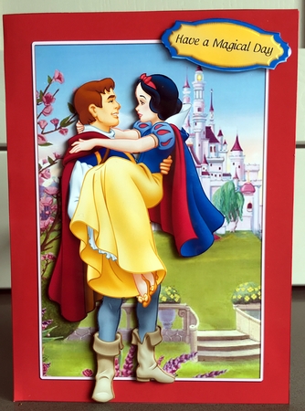 Dreamy Princess Palace Card Front Bumper Kit 2  by Elaine  Harmer