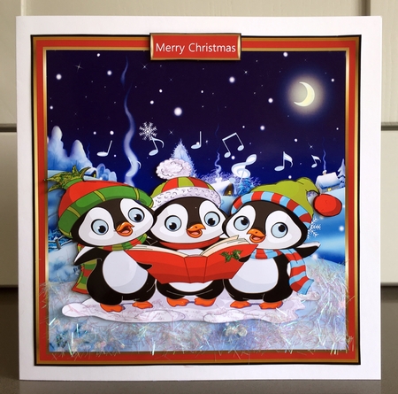 Singing penguins by Elaine Harmer
