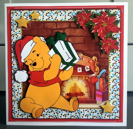 Christmas Day With Pooh Bumper Kit by Elaine  Harmer