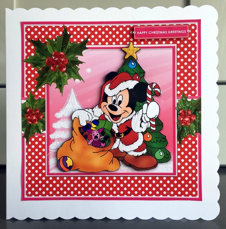 Happy Christmas Greetings 6 by Elaine  Harmer