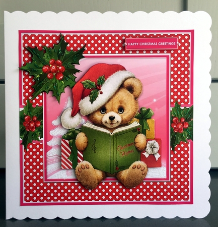 Happy Christmas Greetings 8 by Elaine  Harmer