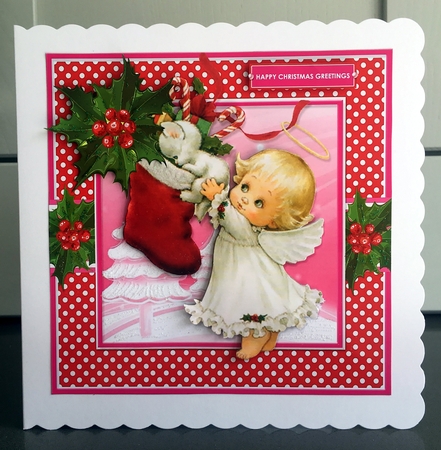 Happy Christmas Greetings 10 by Elaine  Harmer