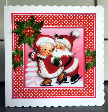 Happy Christmas Greetings 12 by Elaine  Harmer