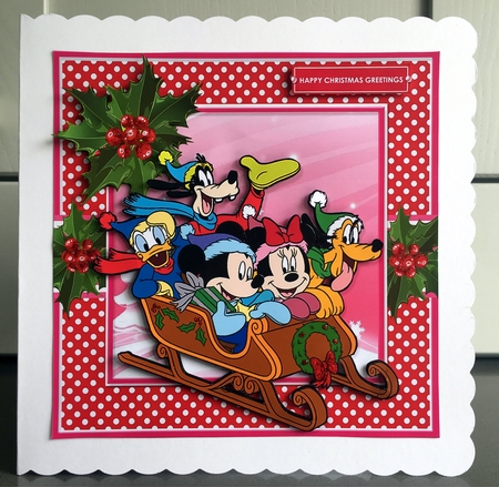 Happy Christmas Greetings 21 by Elaine  Harmer