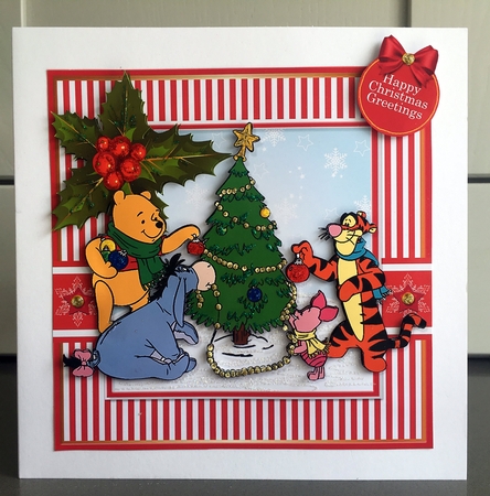 Winnie The Pooh Christmas Fun by Elaine  Harmer