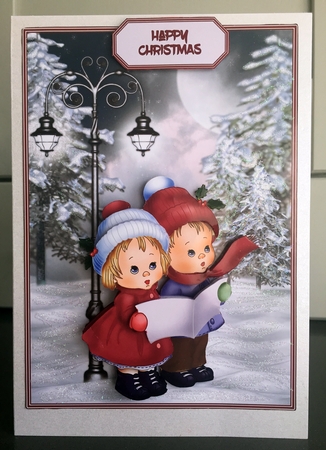 CAROL SINGING CUTIES CHRISTMAS MINIKIT by Elaine  Harmer