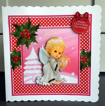 Happy Christmas Greetings 27 by Elaine  Harmer