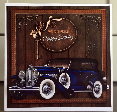 Forever Young Vintage Car Kit.3 by Elaine  Harmer