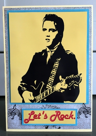Young Elvis by Elaine Harmer