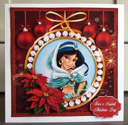 December Princesses Christmas RED Bumper Kit.2 by Elaine  Harmer