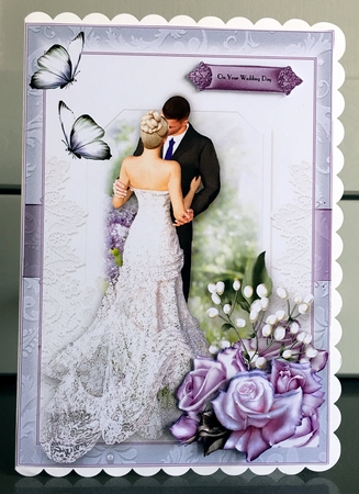 A5 The Bride And Groom by Elaine Harmer