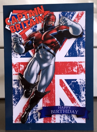 Captain Britain by Elaine Harmer