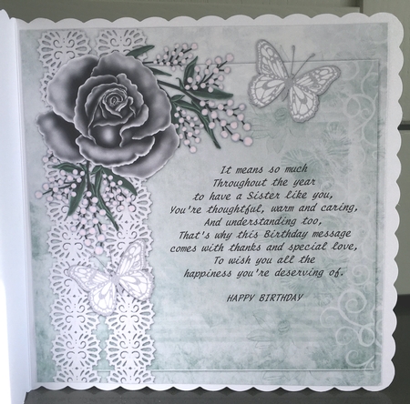 Purrrfect Birthday quick card Insert by Elaine Harmer
