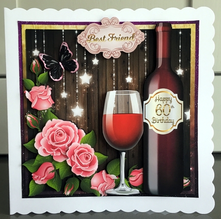 RED WINE  by Elaine  Harmer