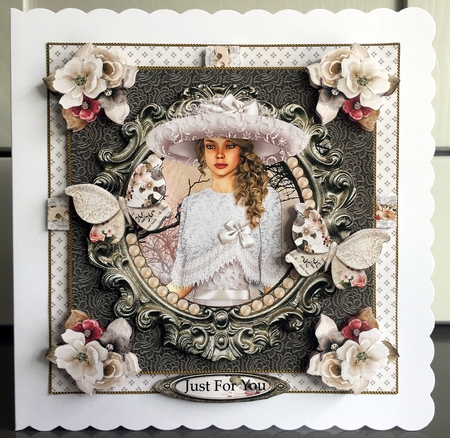Mini Kit Victorian Bride 2 Close Up by Elaine Harmer