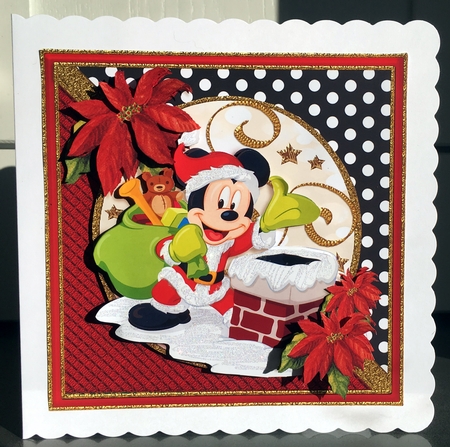 Christmas Mickey and Friends Mini Kit.7 by Elaine  Harmer