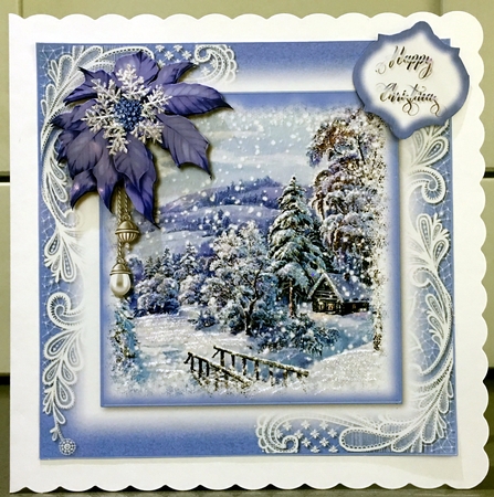 Christmas Cabin 1 by Elaine Harmer