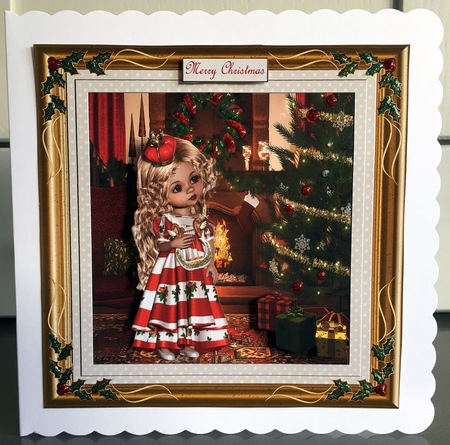 Presents under the Tree Topper by Elaine Harmer