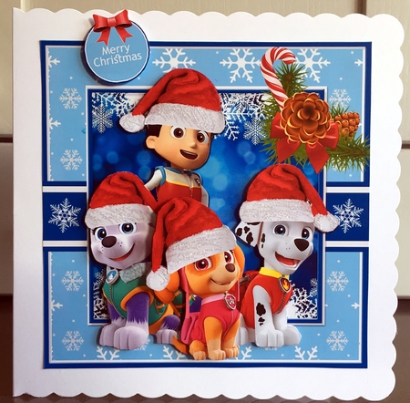 Christmas Paw Patrol 3 by Elaine  Harmer