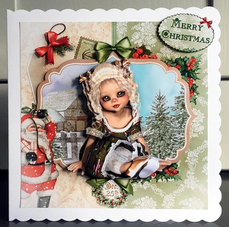 Sweet Little Vintage Christmas Contemplation Mini Kit by Elaine  Harmer