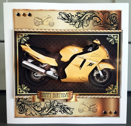 The Golden Motorbike by Elaine  Harmer