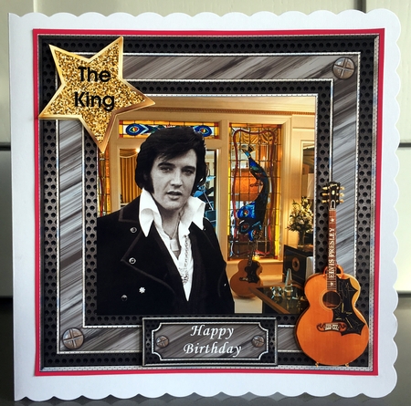 Elvis The King mini kit by Elaine  Harmer
