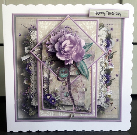 Lilac rose by Elaine Harmer
