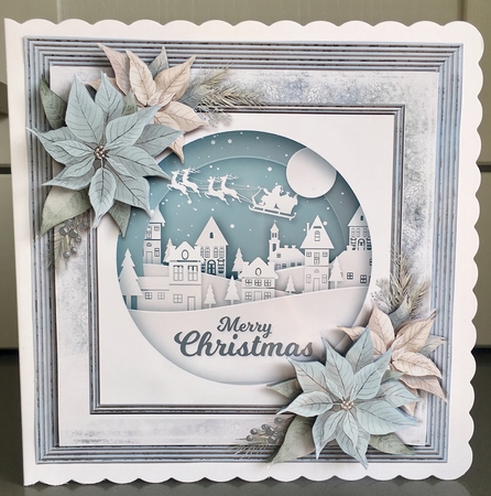 Christmas paper art 2 by Elaine  Harmer