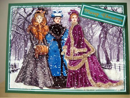 Snow is Falling by Elaine Harmer