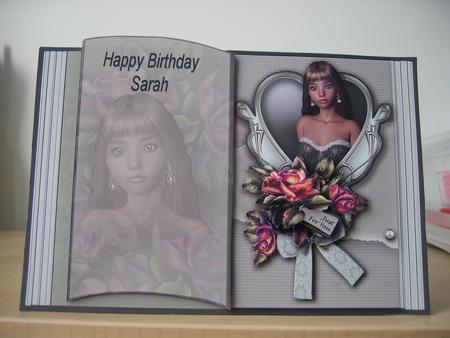 Rosie Cameo Book Green, Decoupage, Step by Step by Elaine  Harmer