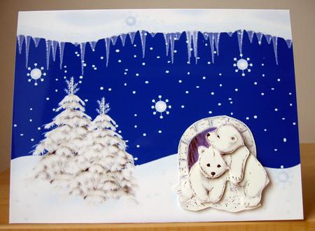 Snow Falling by Elaine  Harmer