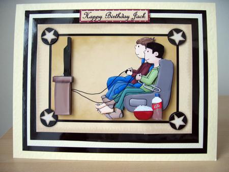 Play Station Mates Teenage Topper & Decoupage by Elaine Harmer