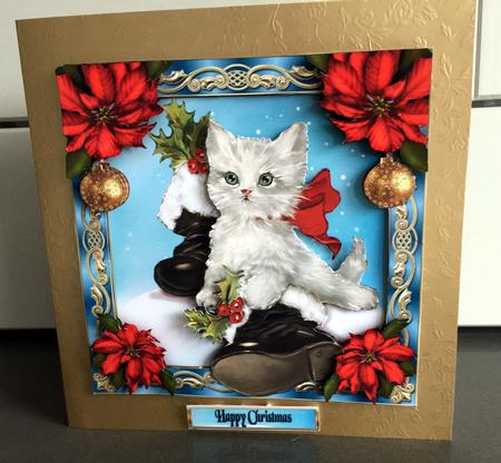 Santa's Boots Warmer Mini Kit by Elaine  Harmer