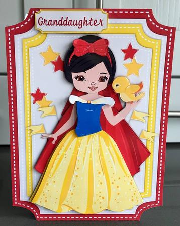 Beautiful Snow White Princess  by Elaine  Harmer