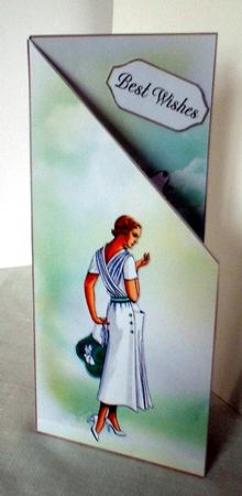 Angled Dl Card by Elaine HIndson