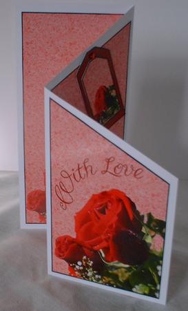 Red Roses Cascade by Elaine HIndson