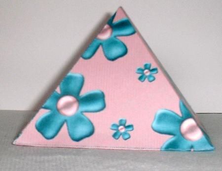 Flower Power Pyramid Gift Box by Elaine HIndson