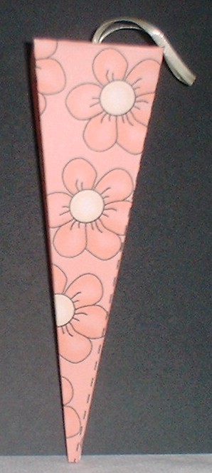 Orange Flowers Icicle Gift Box by Elaine HIndson