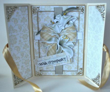 Beautiful Sympathy Quick Card by Elaine Thompson