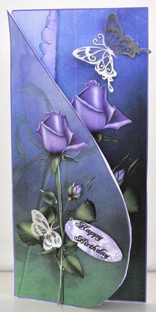 Teardrop Decoupage by Elaine Thompson