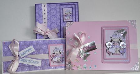 Sweetie Pie Pink Cutie Toppers Sheet by Elaine Thompson