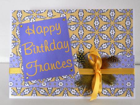 Fancy Girl Lilac Cutie Backing Paper 2 Sheet by Elaine Thompson