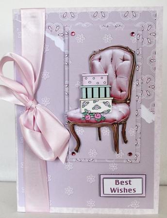 Girly Chic Backing Paper-2 by Elaine Thompson