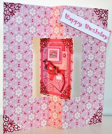 Dried Peach Roses Bouquet Backing Paper 3 by Elaine Thompson