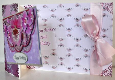 Ring of Roses Romantic Backing Paper by Elaine Thompson