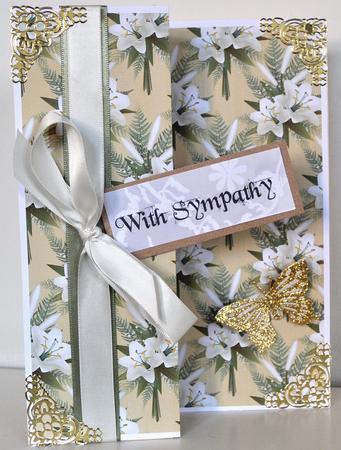 White Flowers Background by Elaine Thompson