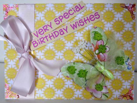 Happy Sunshine Backing Paper by Elaine Thompson