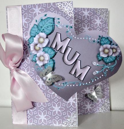 Mothers Day Decoupage Topper by Elaine Thompson