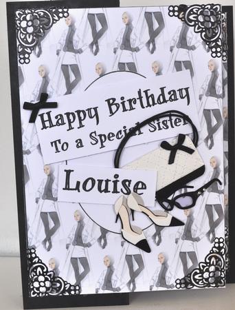 Black N White Beauty Insert by Elaine Thompson